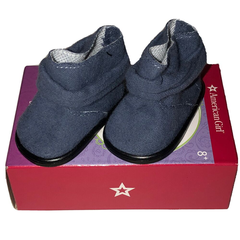 American Girl Truly Me Ankle Boots Gray Slouch Boots Retired NIB